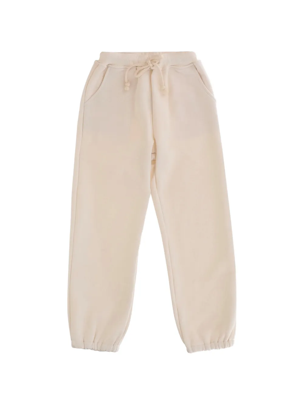 Babe And Tess drawstring-waist track pants - Toni neutri