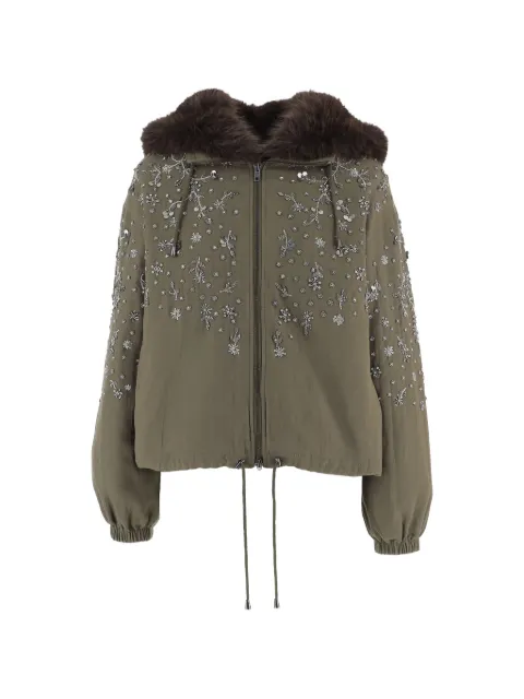 Stella McCartney Novelle crystal-embellished jacket