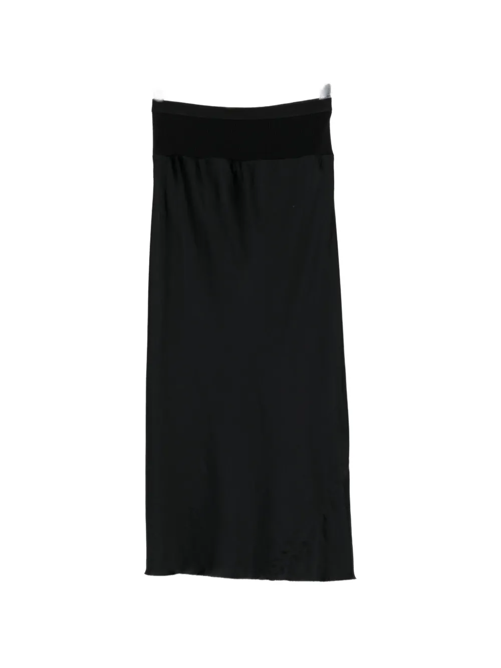 Rick Owens Gonna con spacco - Nero