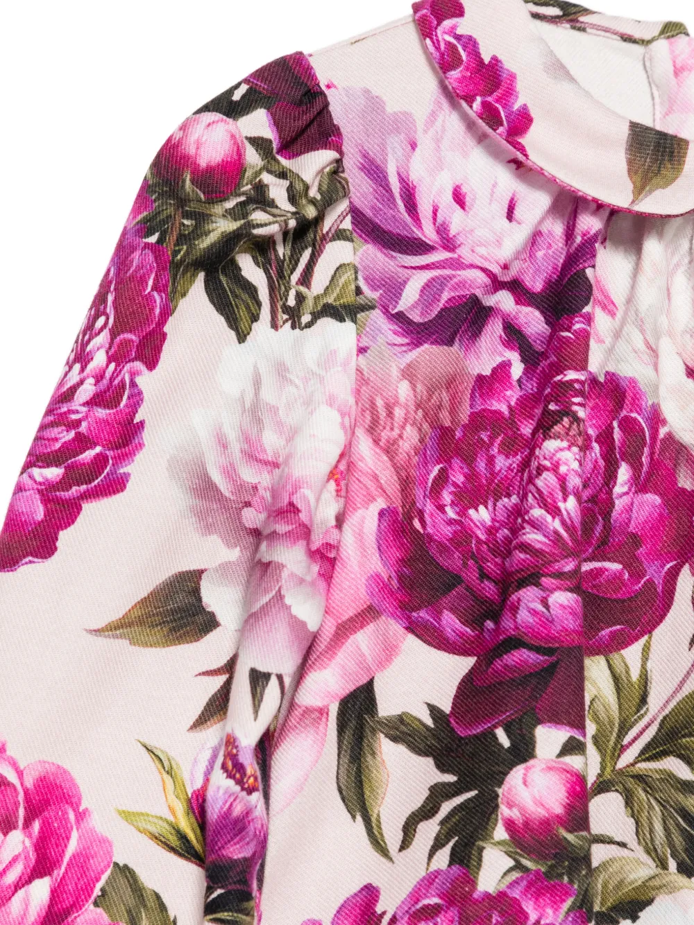 Dolce & Gabbana Kids Shirt met bloemenprint Roze