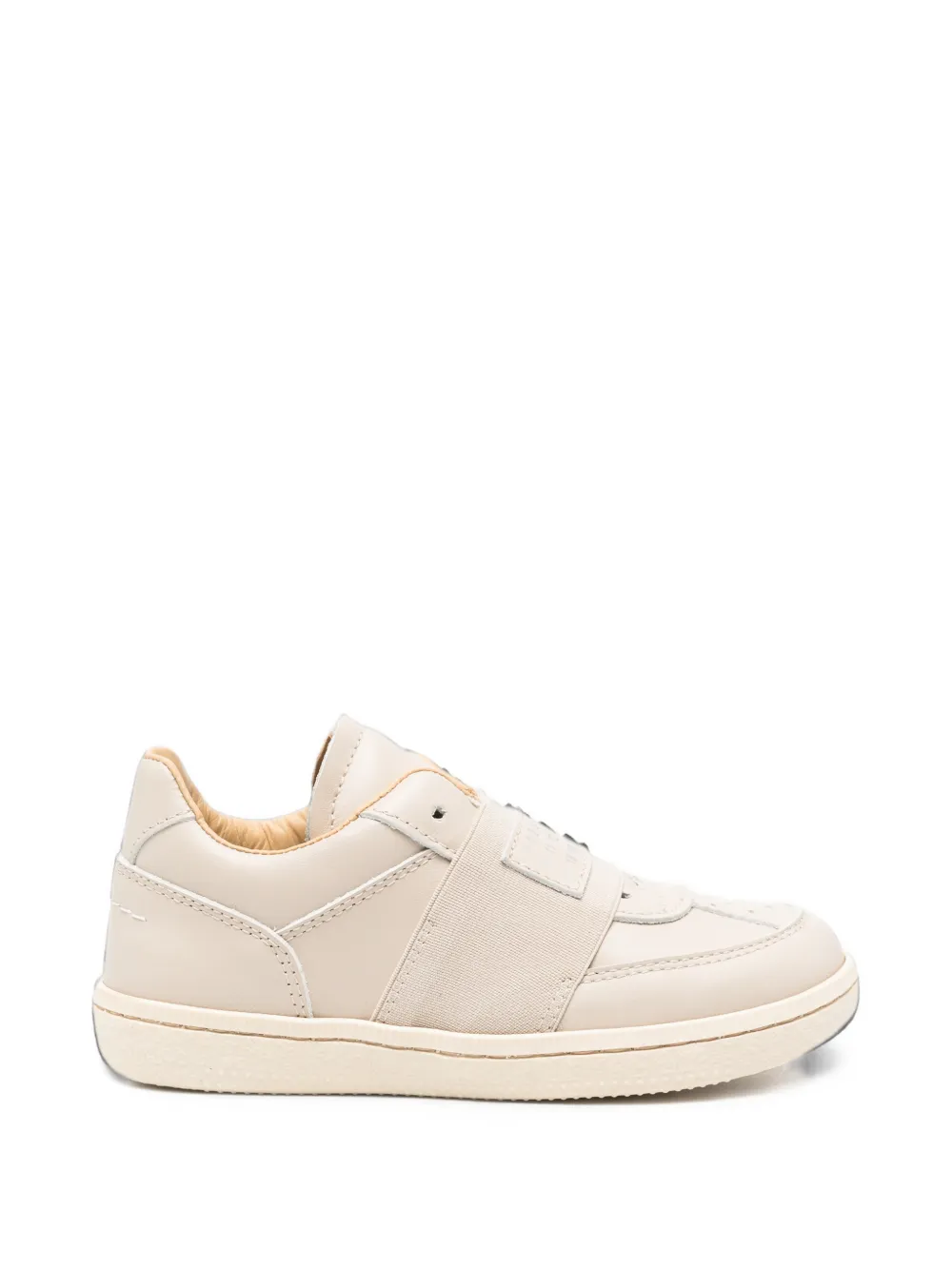 MM6 Maison Margiela Kids elasticated-strap sneakers - Toni neutri