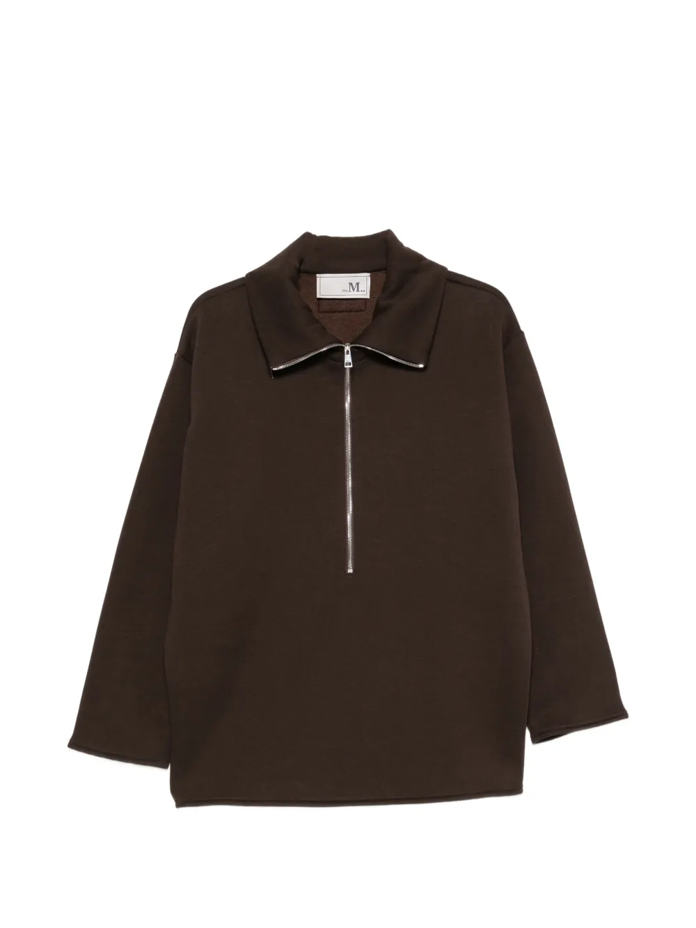 the M.. Hofu half-zip sweatshirt