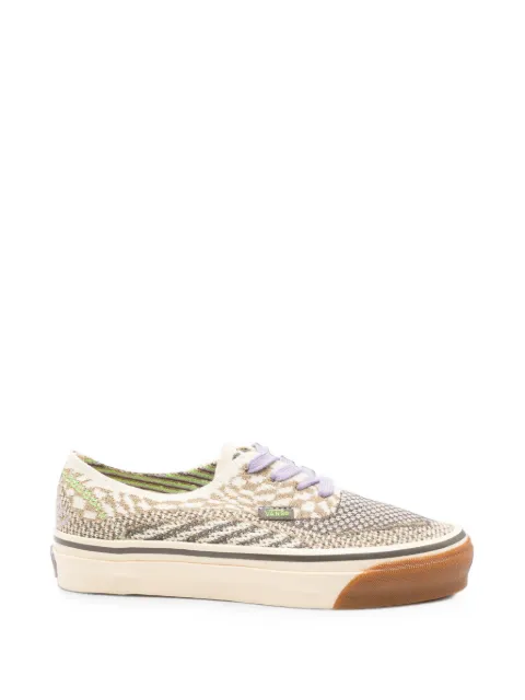 Vans LX Authentic check-pattern knit sneakers