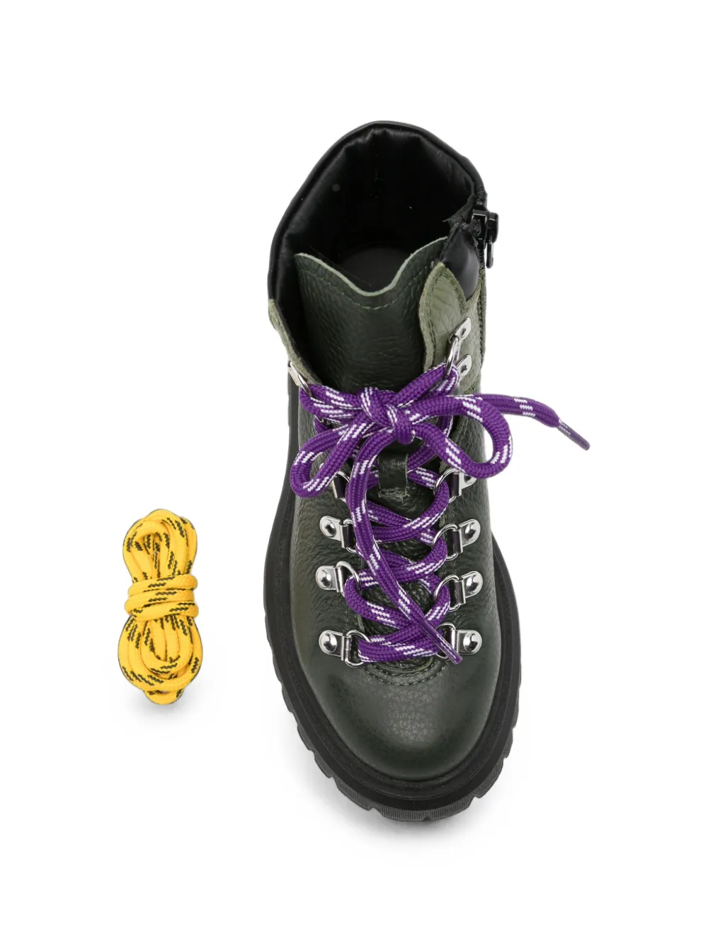 Marni Kids logo-print boots Groen