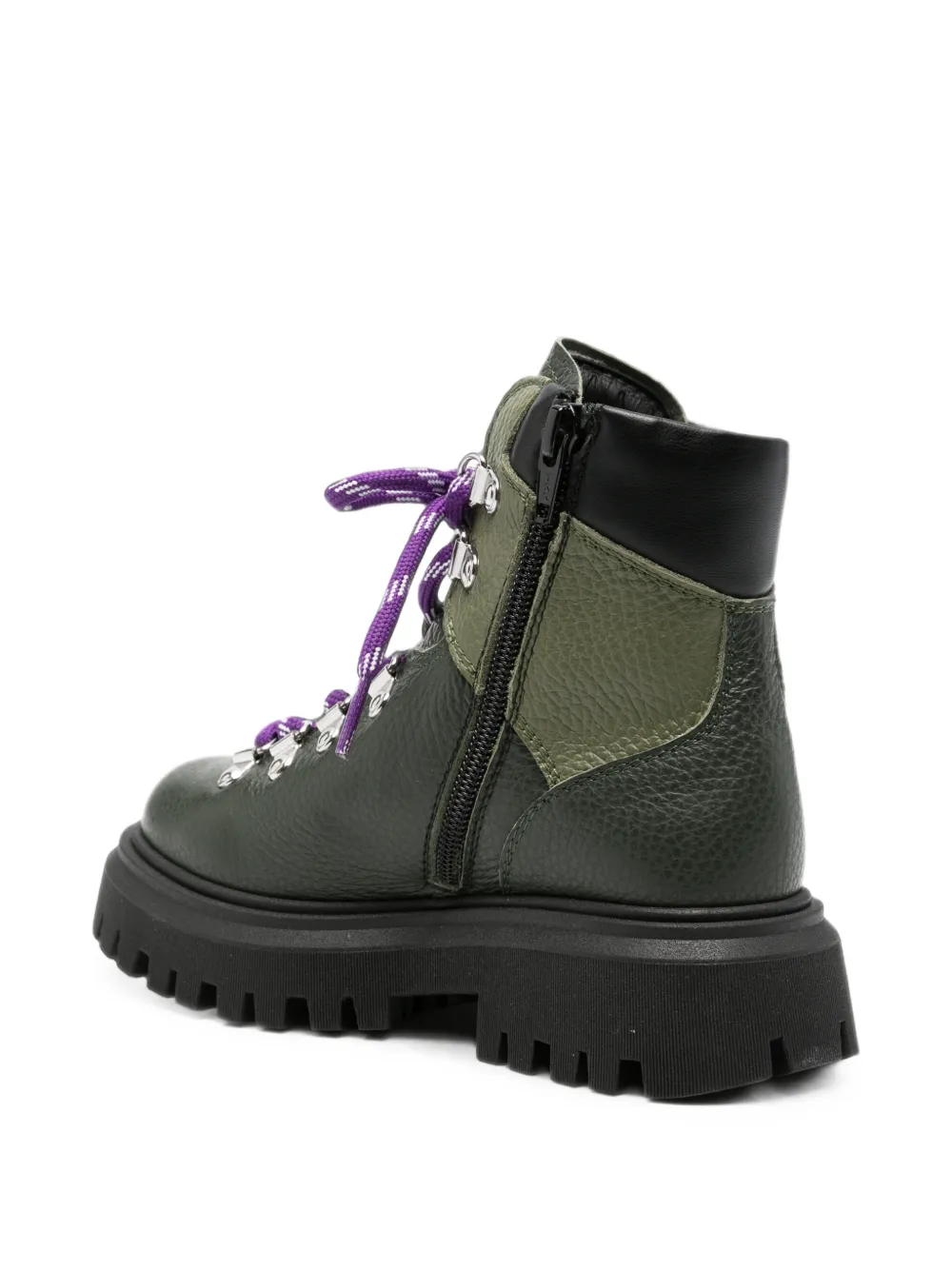 Marni Kids logo-print boots Groen