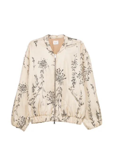Alysi floral-print bomber jacket