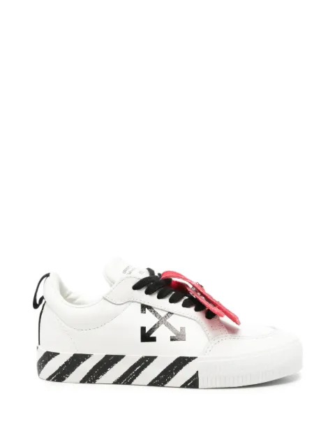 Off-White Kids tenis Vulc Low con franja Diag