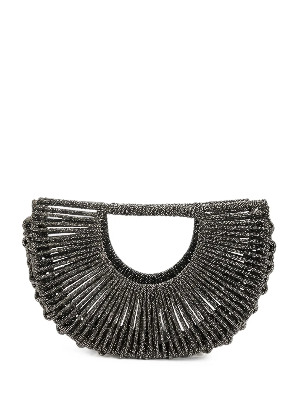 Hibourama Demetra crystal-embellished clutch bag