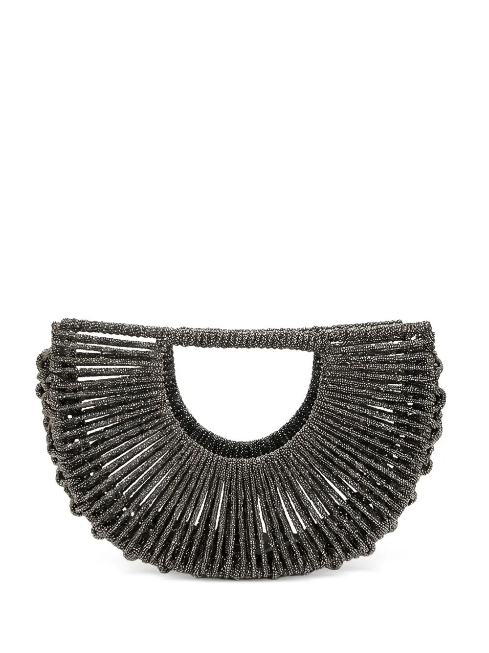 Hibourama Demetra crystal-embellished clutch bag