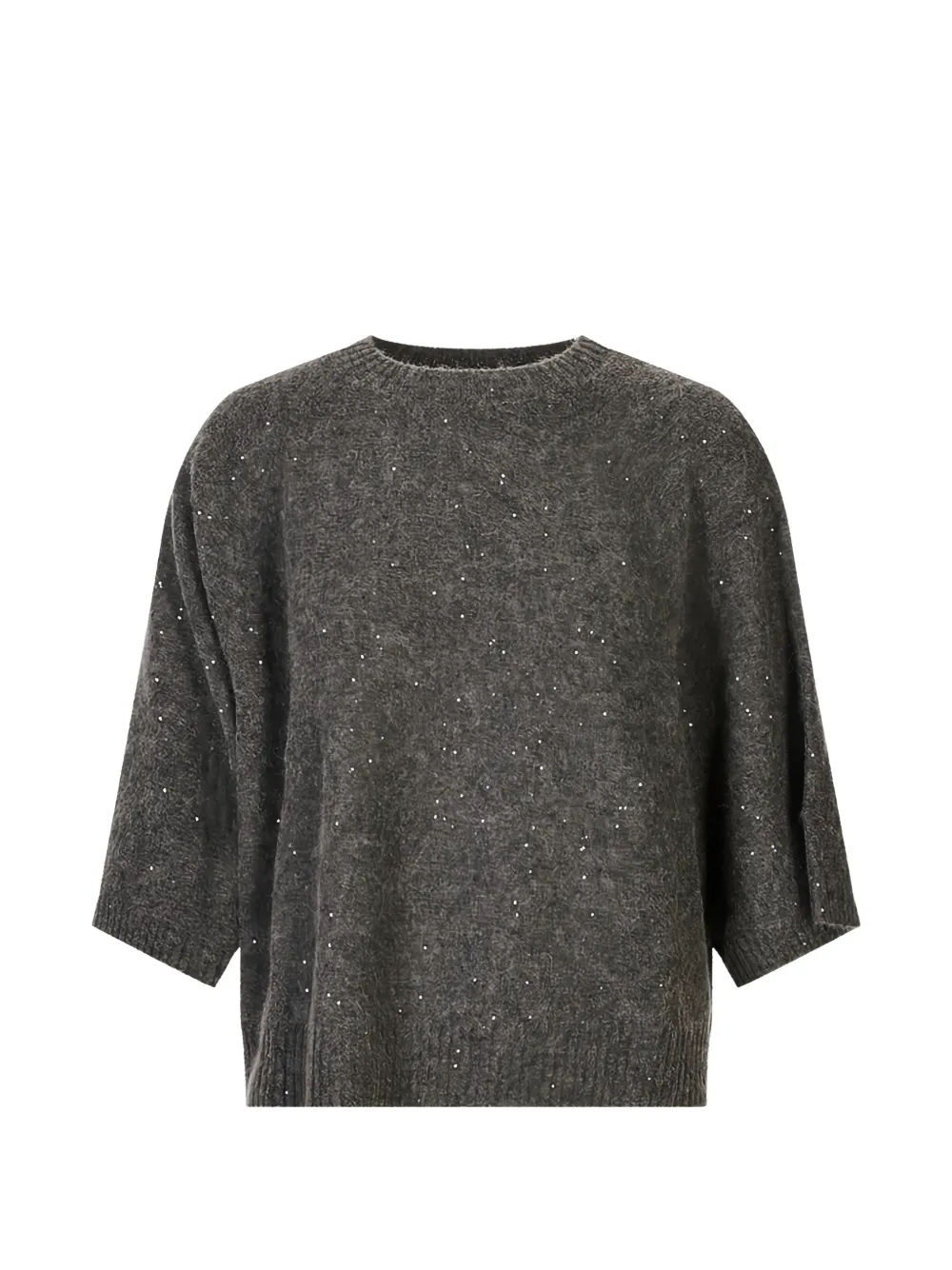 Fabiana Filippi sequin-embellished sweater - Grigio
