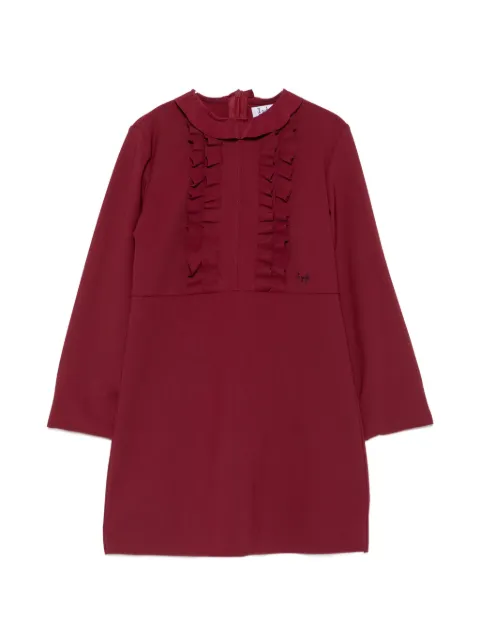 Il Gufo ruffled long-sleeve dress