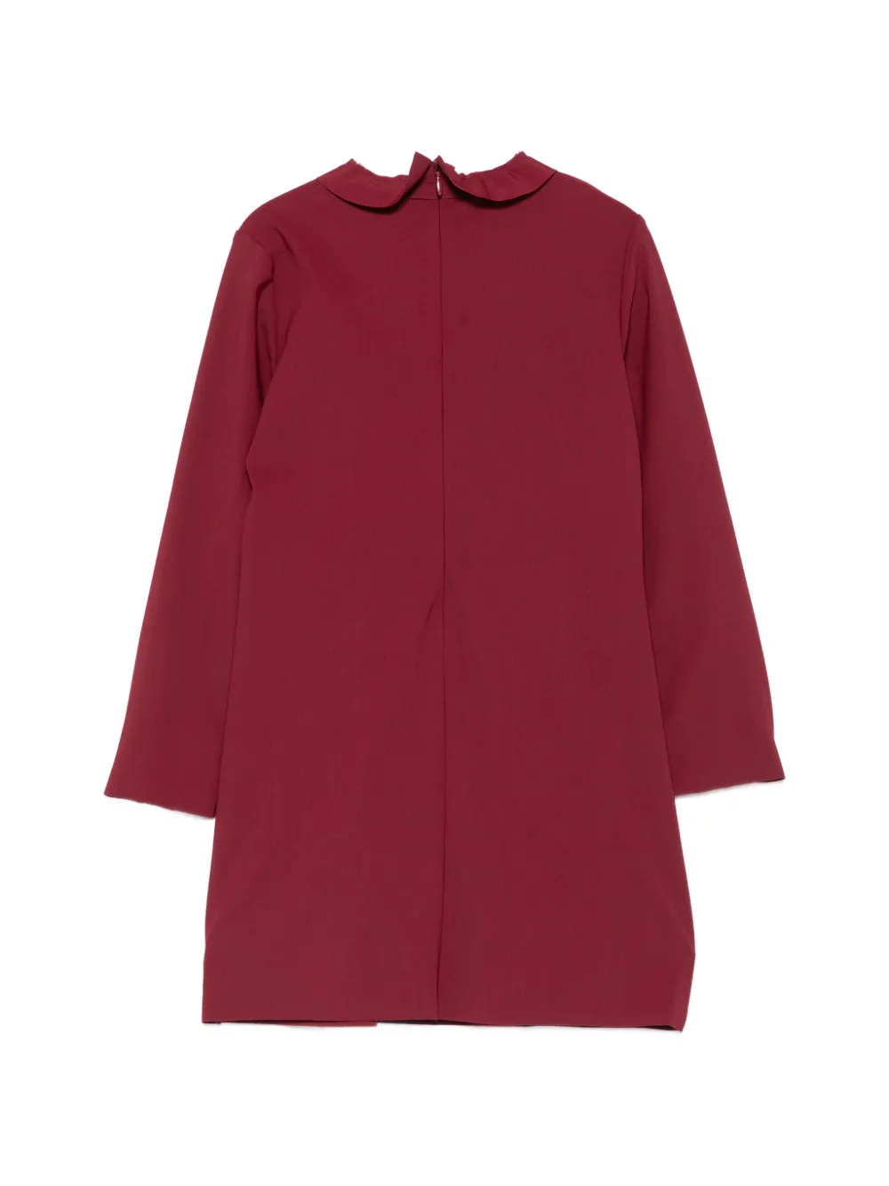 Il Gufo Jurk met ruches Rood