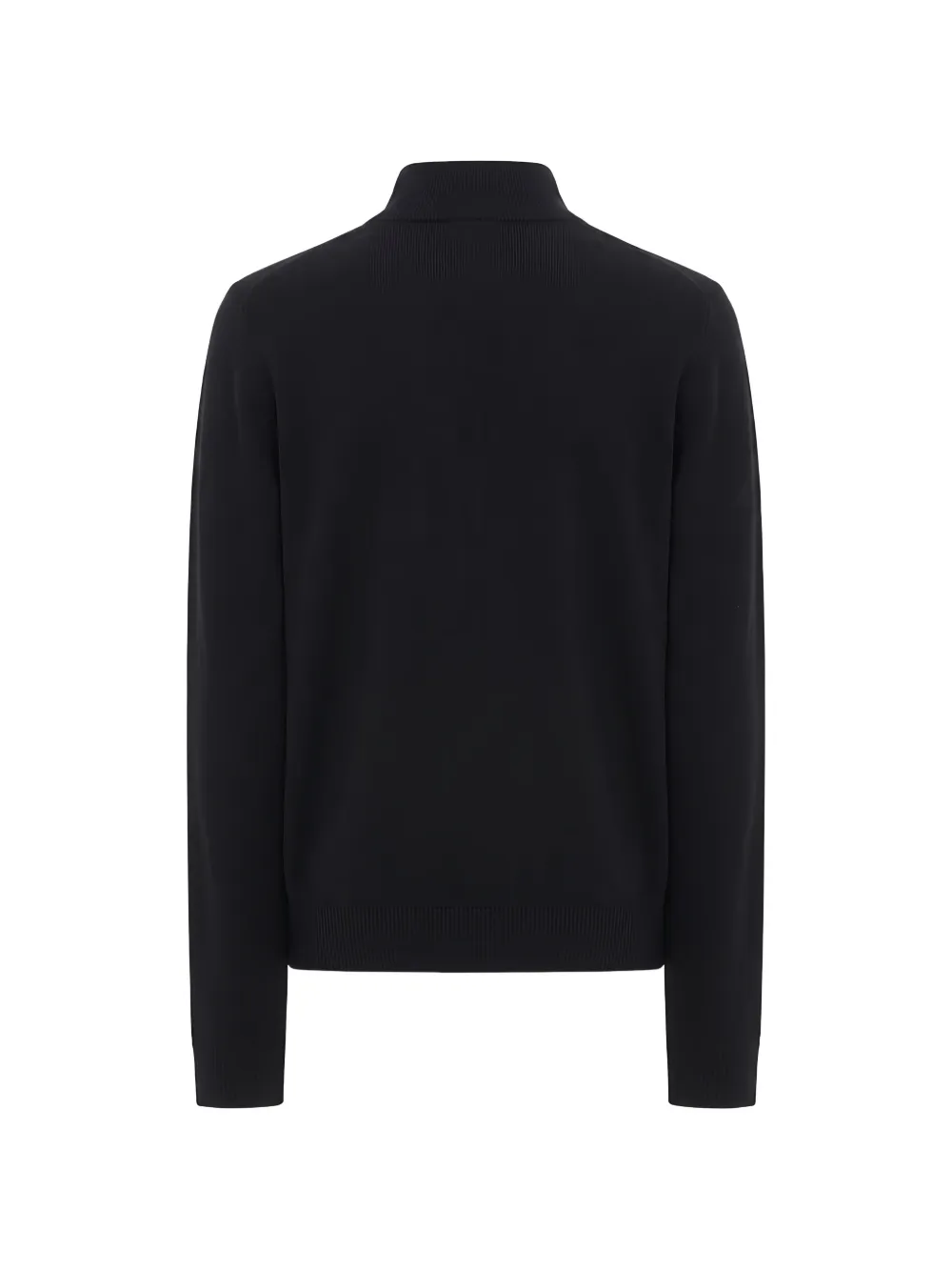 Peserico quarter-zip knitted sweater Zwart