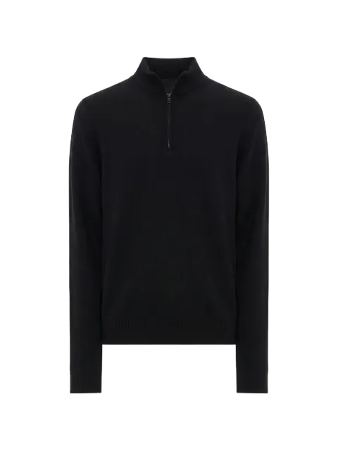 Peserico quarter-zip knitted sweater