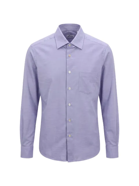Kiton chest-pocket long-sleeve shirt