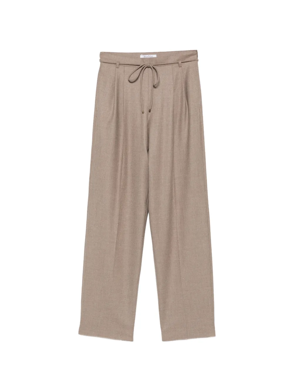 Max Mara pleated drawstring trousers
