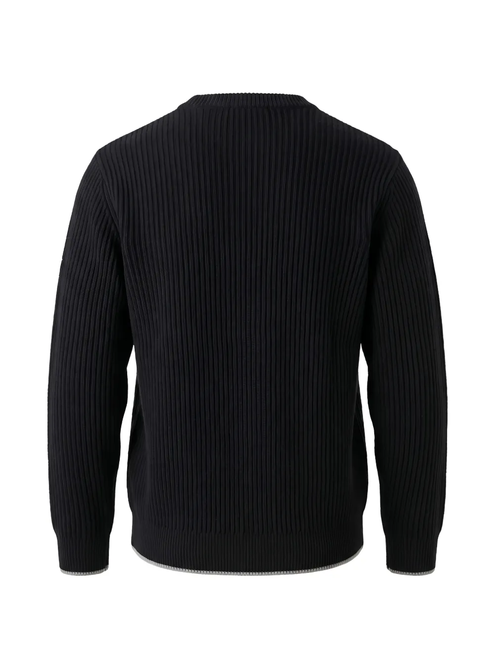 Peserico Ribgebreide trui Blauw