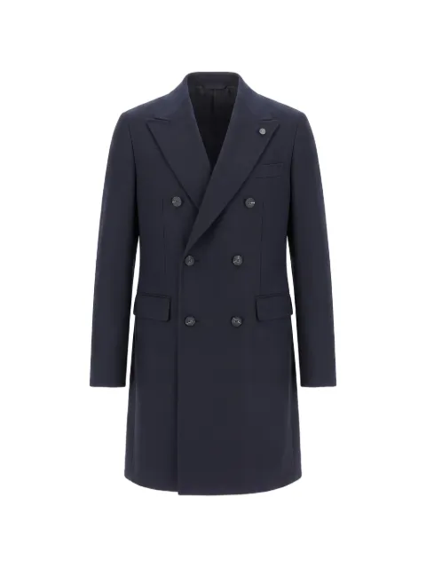 Peserico double-breasted coat