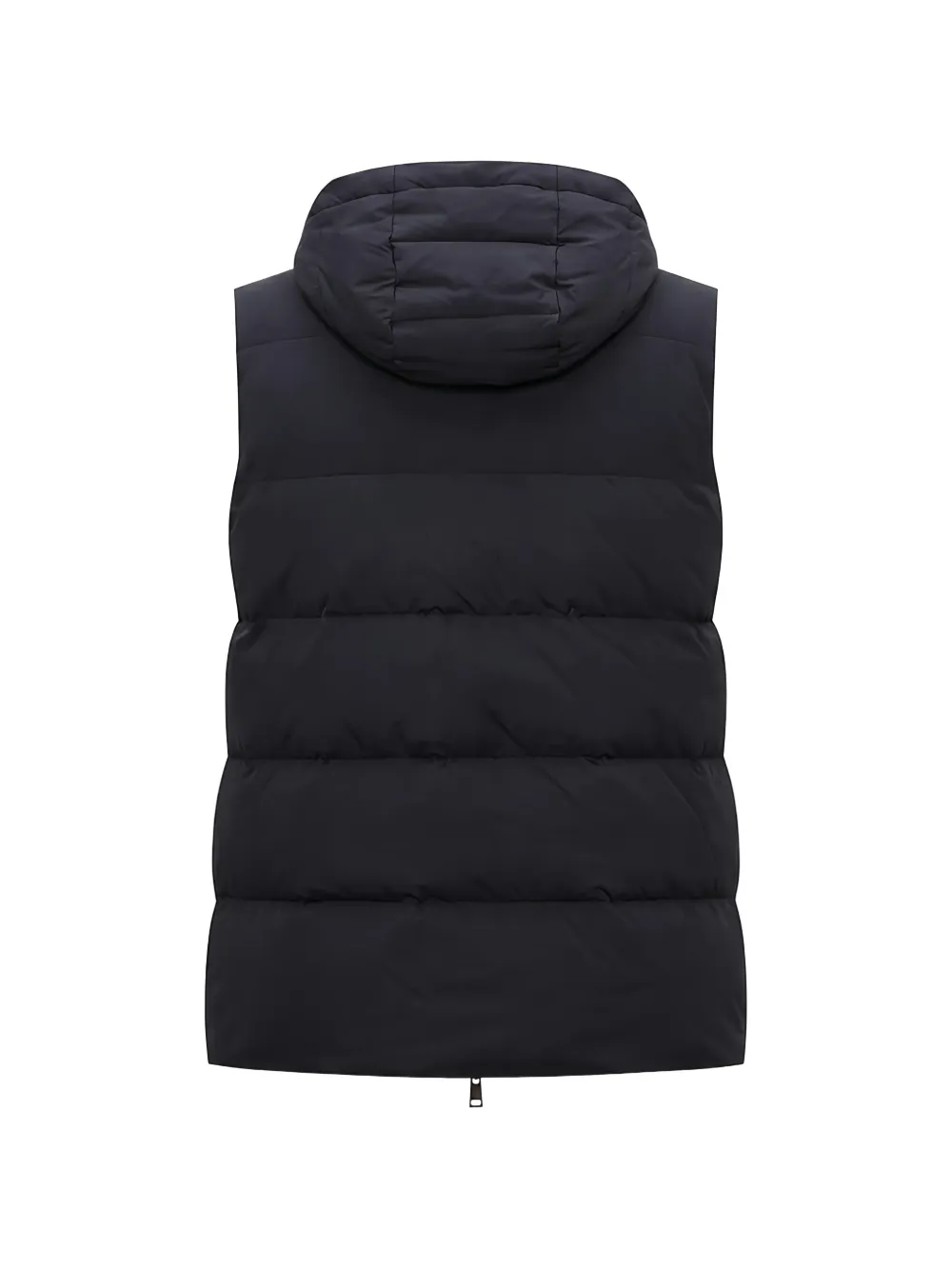 Peserico Bodywarmer met capuchon Zwart