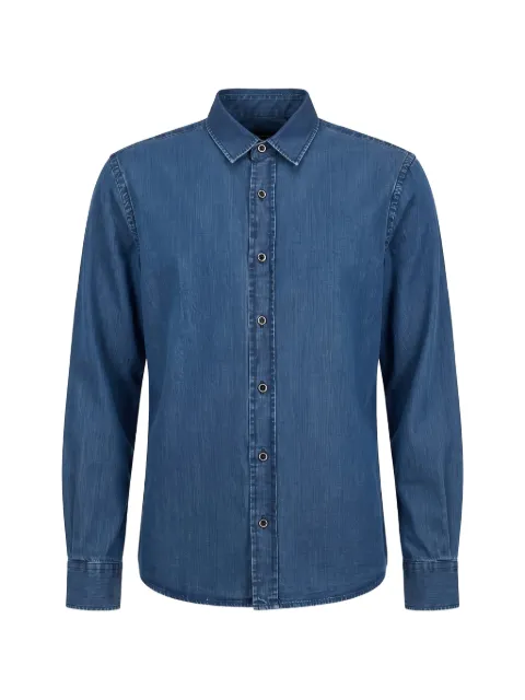 Peserico camisa vaquera con efecto lavado
