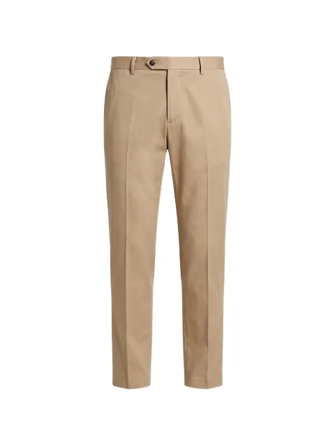Peserico pressed-crease tailored trousers