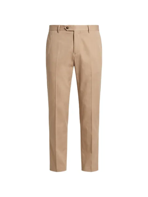 Peserico pressed-crease tailored trousers