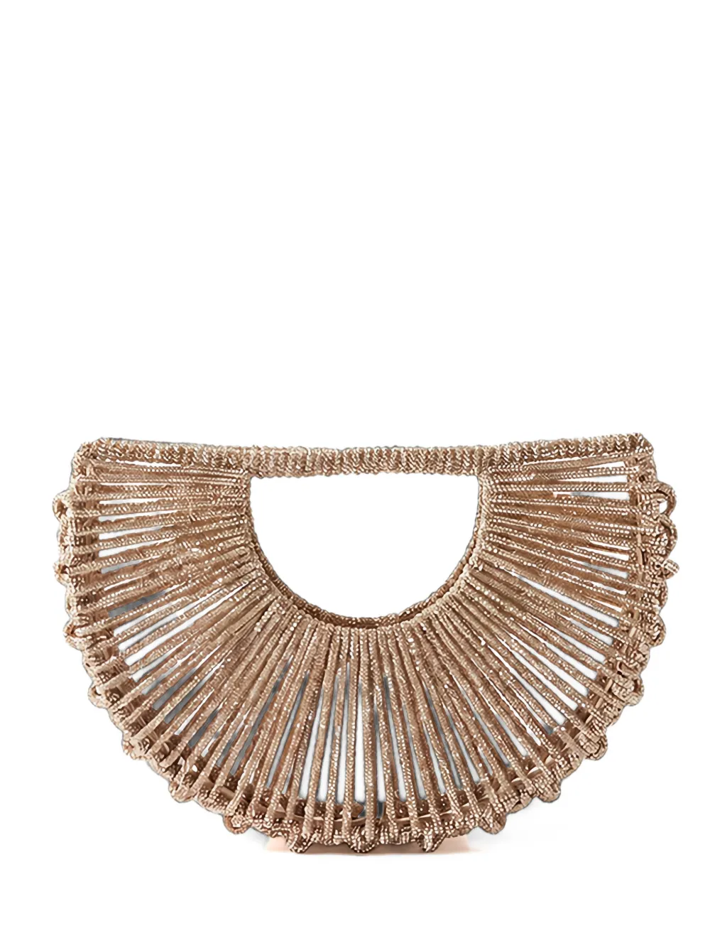 Hibourama Demetra crystal-embellished clutch bag