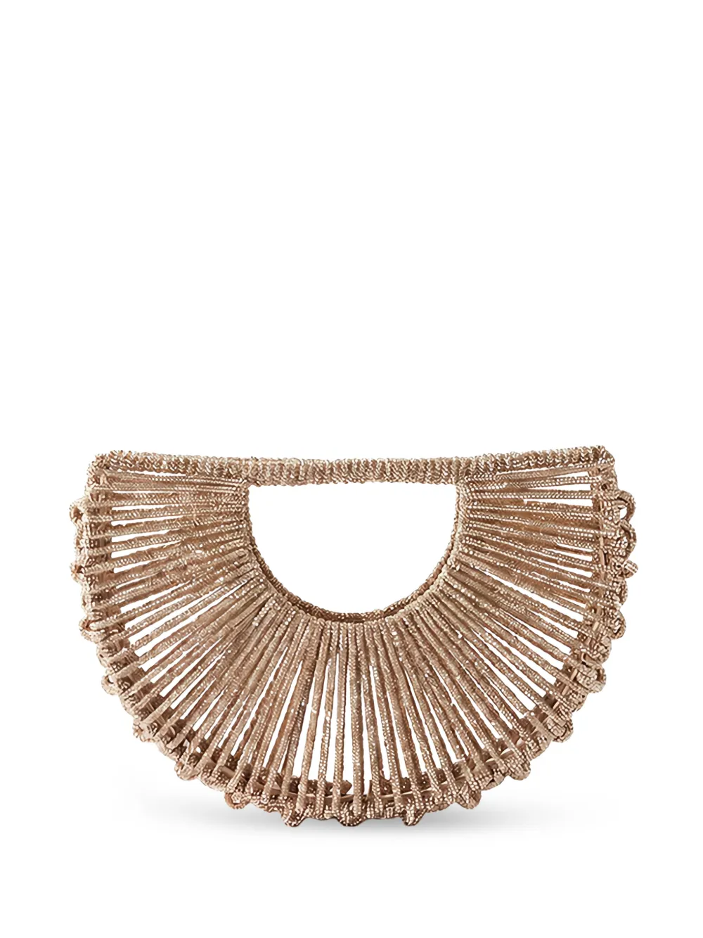 Hibourama Demetra crystal-embellished clutch bag
