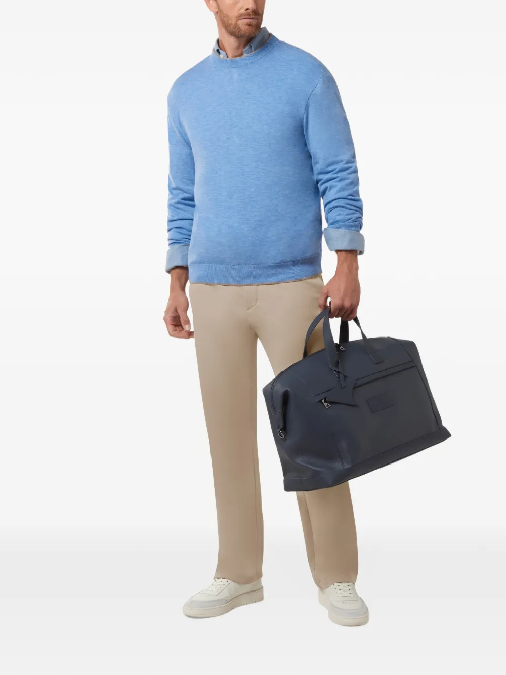 Paul & Shark Bellagio chino met wijde pijpen Beige