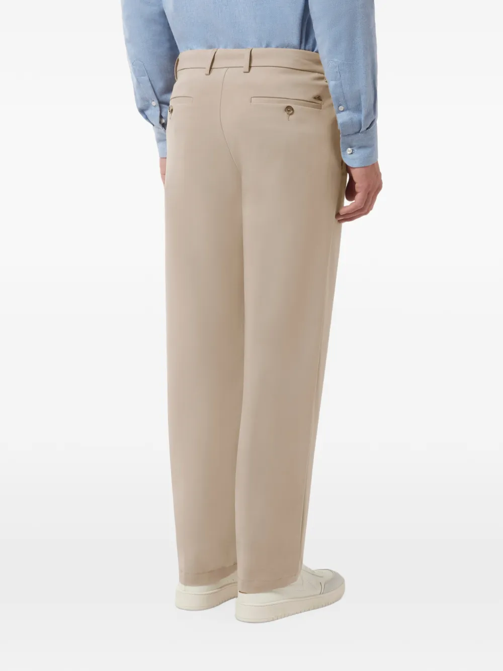 Paul & Shark Bellagio chino met wijde pijpen Beige