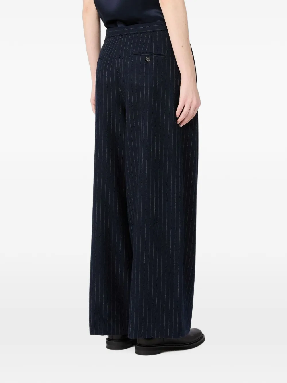 'S Max Mara Broek met krijtstreep Blauw