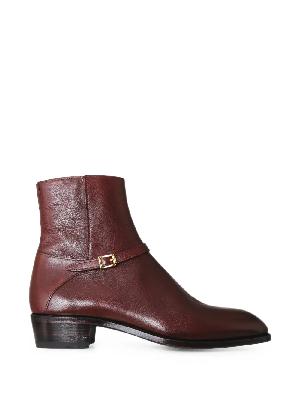 Lidfort buckle-strap zip-fastening boots Rood