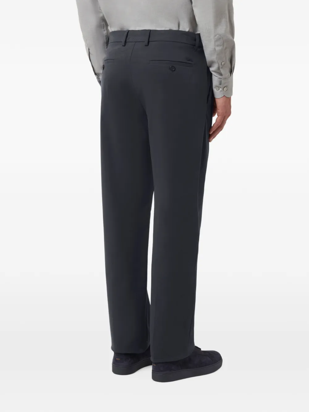 Paul & Shark Bellagio chino met wijde pijpen Blauw