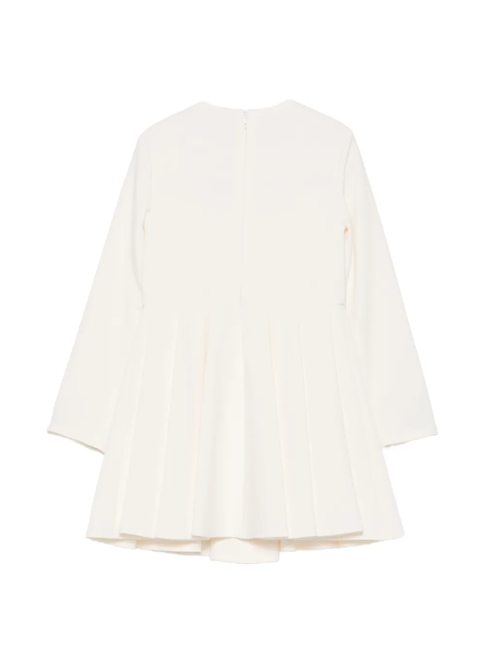 Elisabetta Franchi La Mia Bambina Jurk verfraaid met kristallen Wit