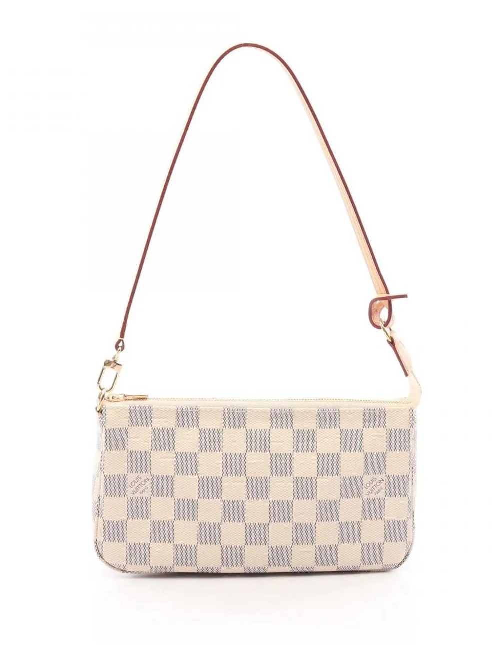 Louis Vuitton Pre-Owned 2010-2026 Damier Azur Pochette Accessoires shoulder bag - White
