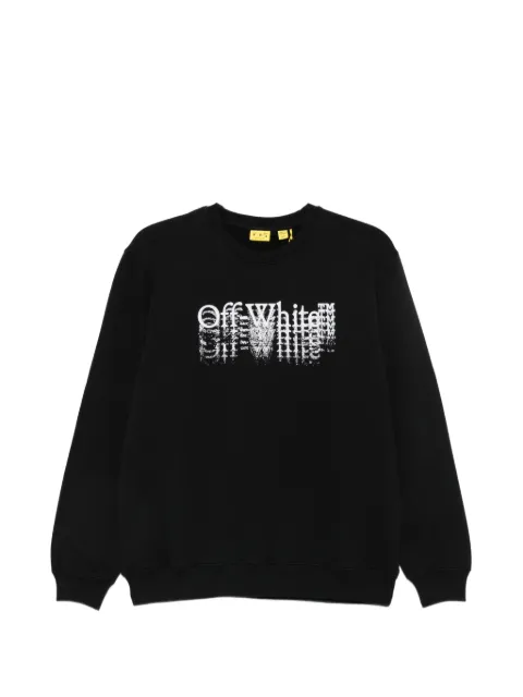 Off-White Kids 로고 프린트 스웨터