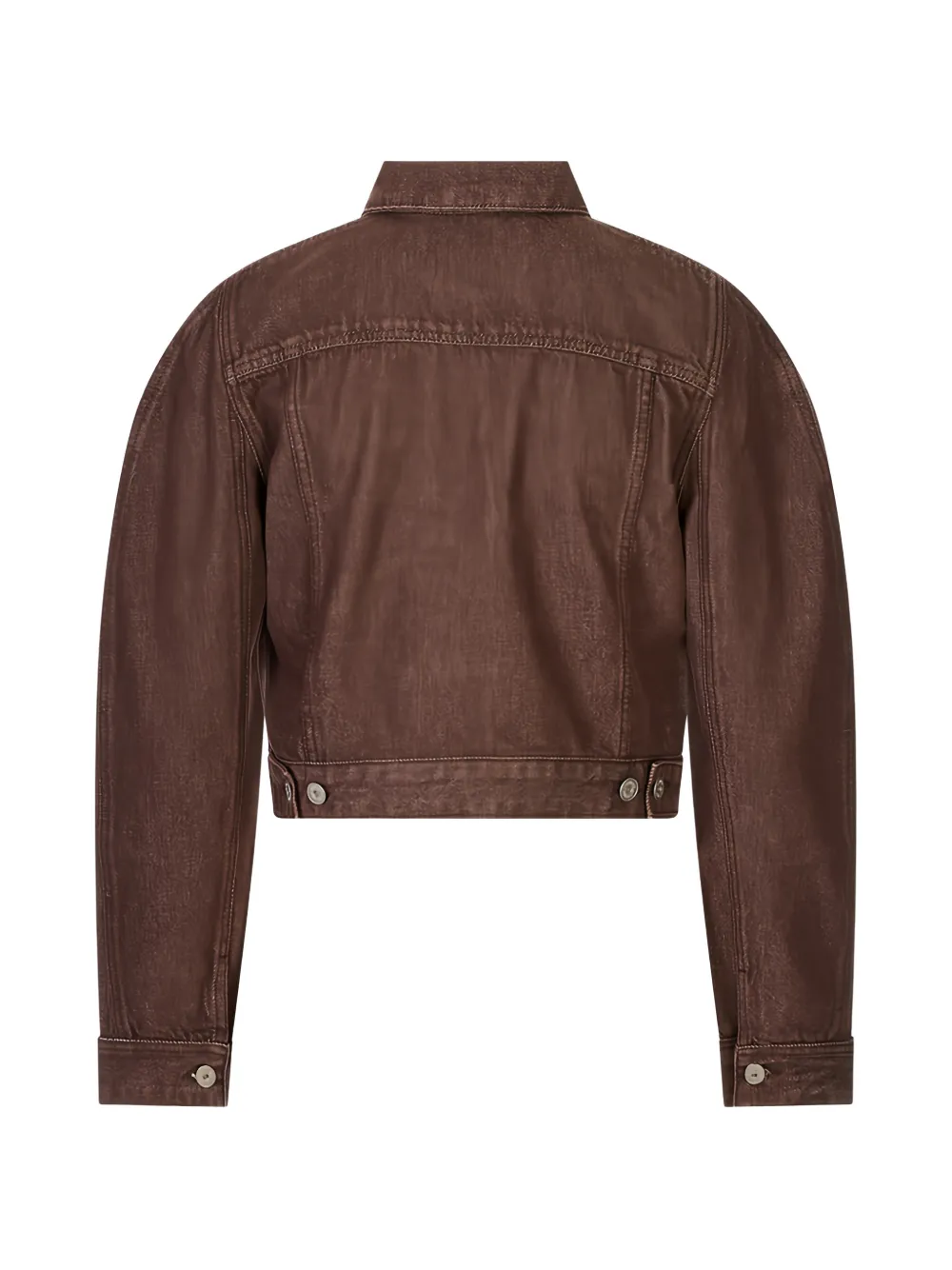Jacquemus The de-Nîmes Ovalo denim jack Bruin