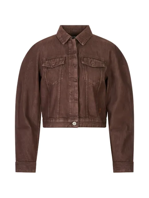 Jacquemus The de-Nîmes Ovalo denim jacket