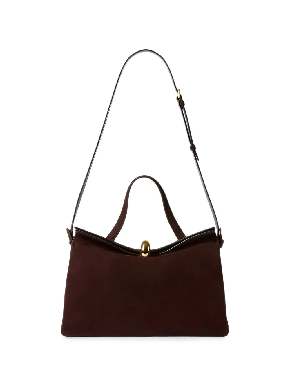 Jacquemus The Valérie tas Bruin