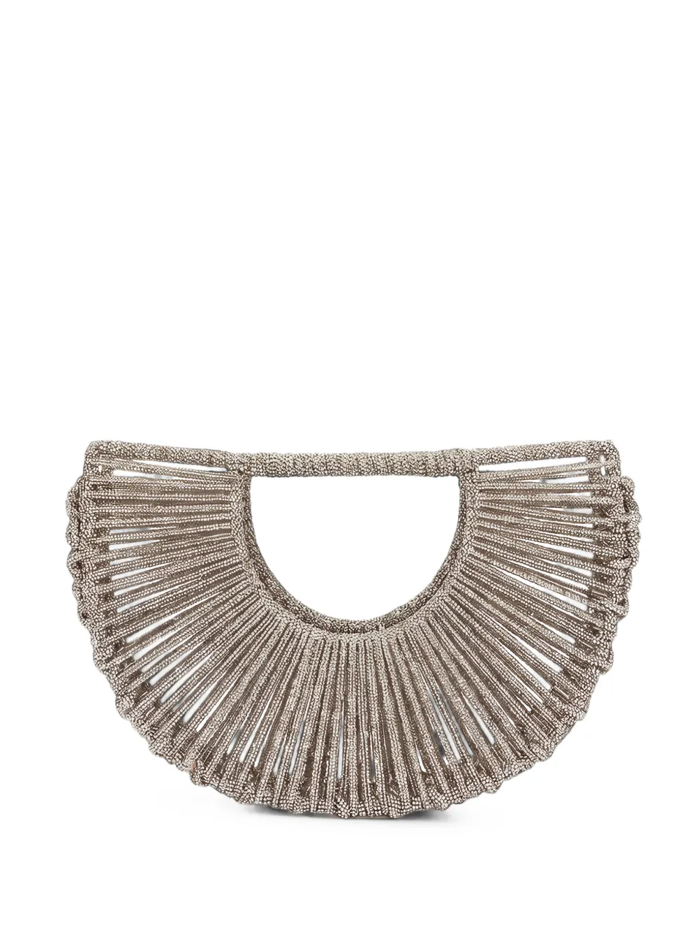 Hibourama Demetra crystal-embellished clutch bag