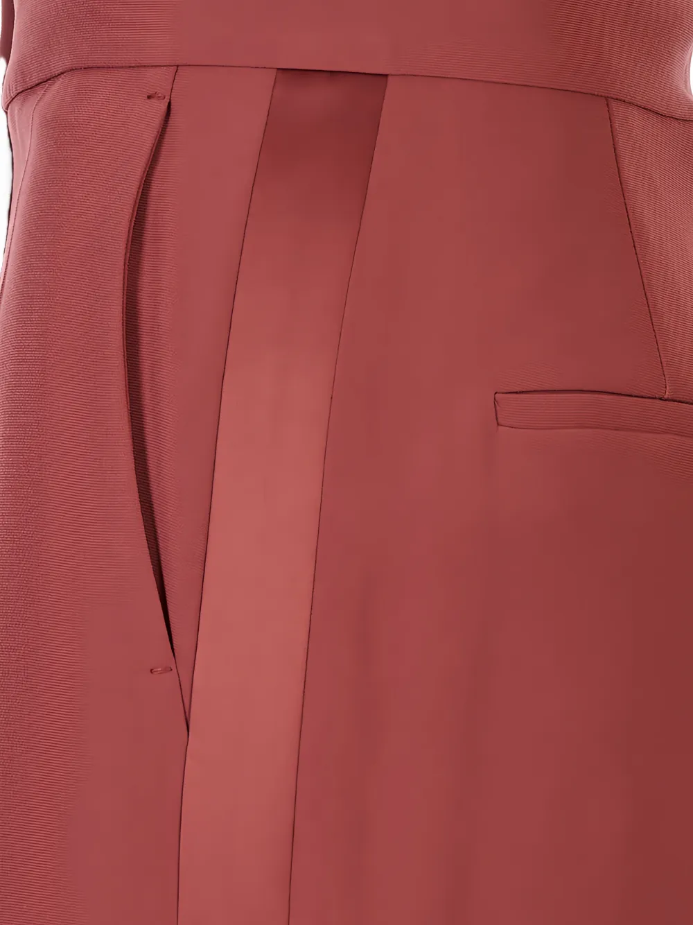 Max Mara side-stripe tailored trousers Rood