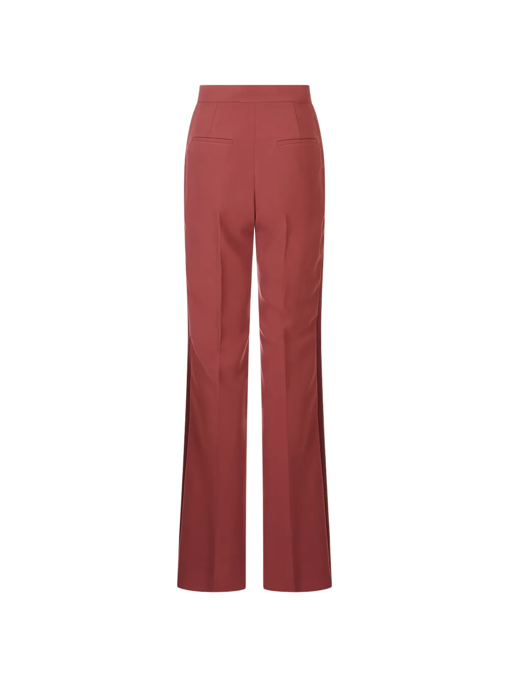 Max Mara side-stripe tailored trousers Rood