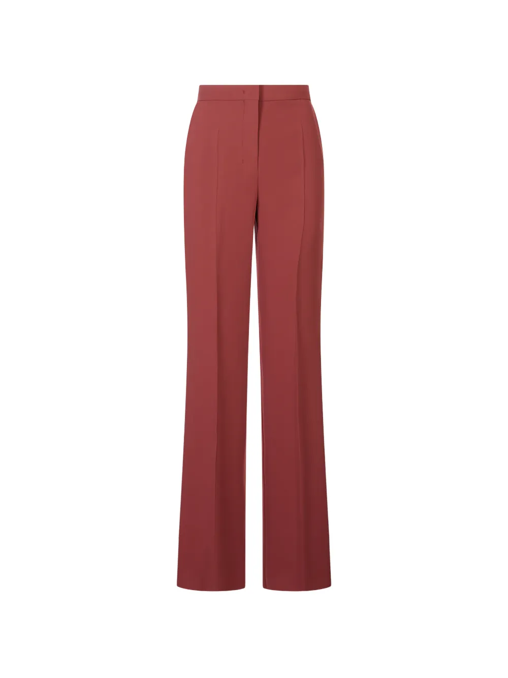Max Mara side-stripe tailored trousers Rood