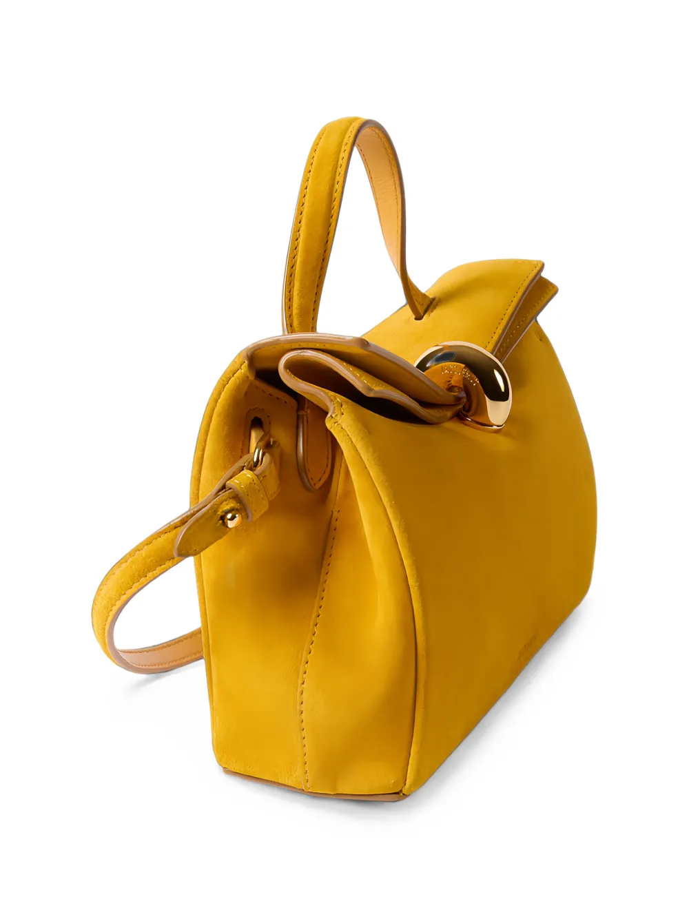 Jacquemus Kleine The Valérie shopper Geel