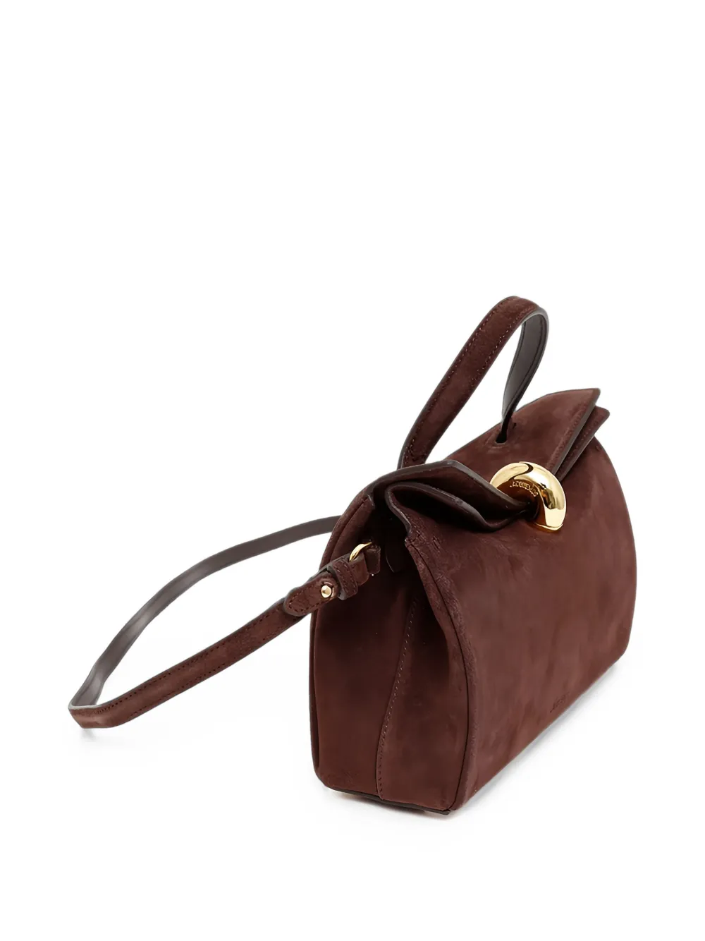 Jacquemus Kleine The Valérie shopper Bruin
