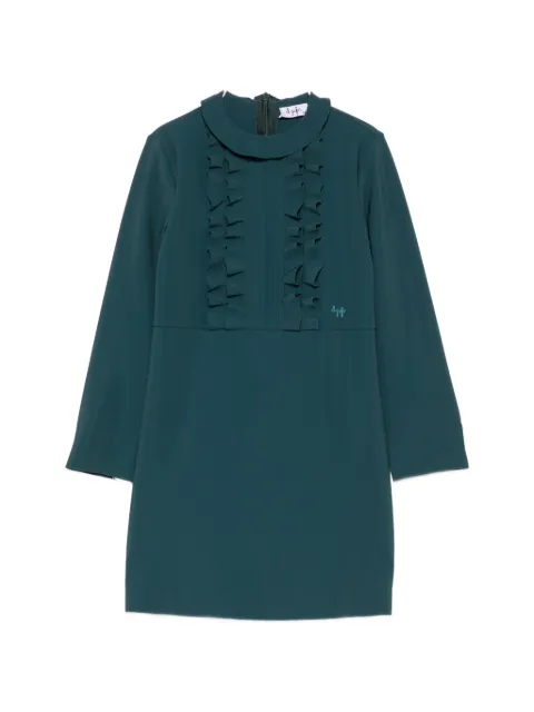 Il Gufo ruffled Peter Pan collar dress