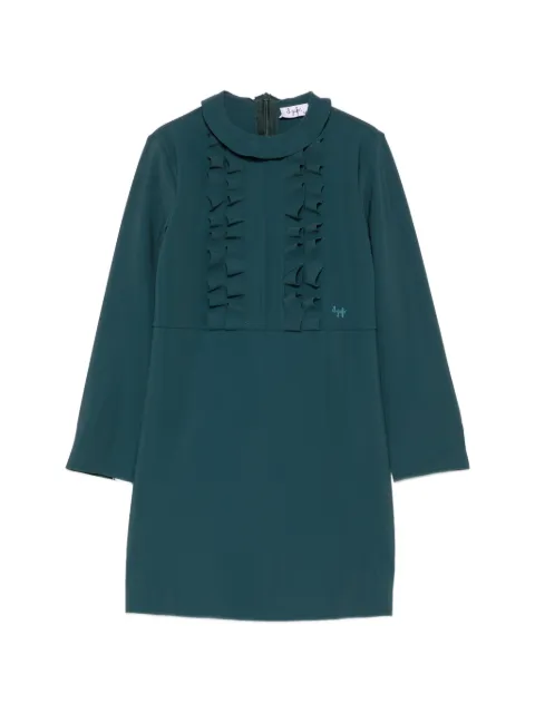 Il Gufo ruffled Peter Pan collar dress