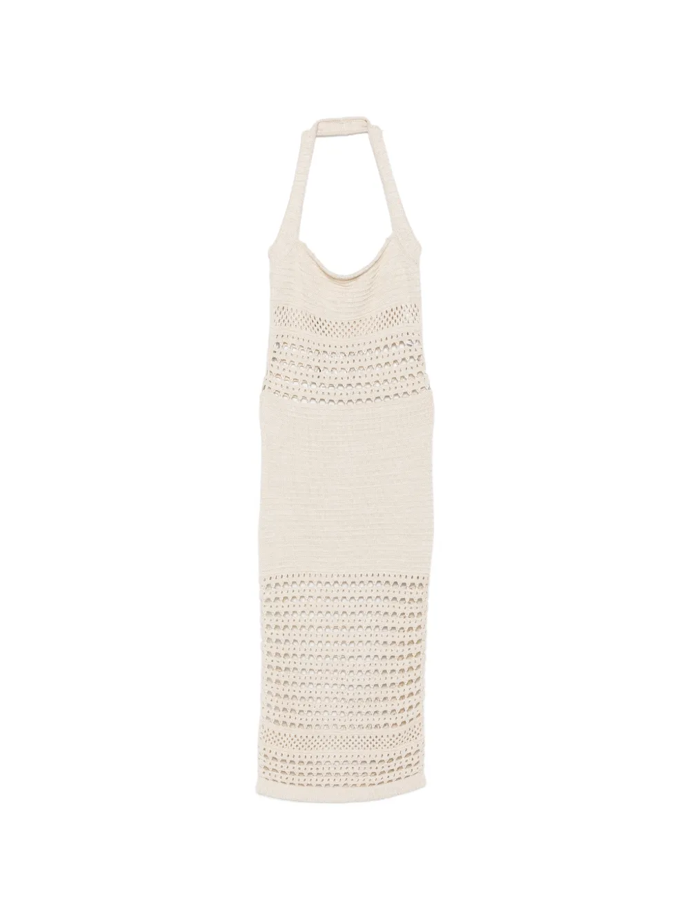 Retrofete Jaycee crochet halterneck dress