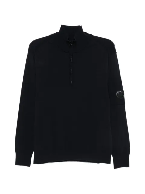C.P. Company Lens-detail half-zip sweater