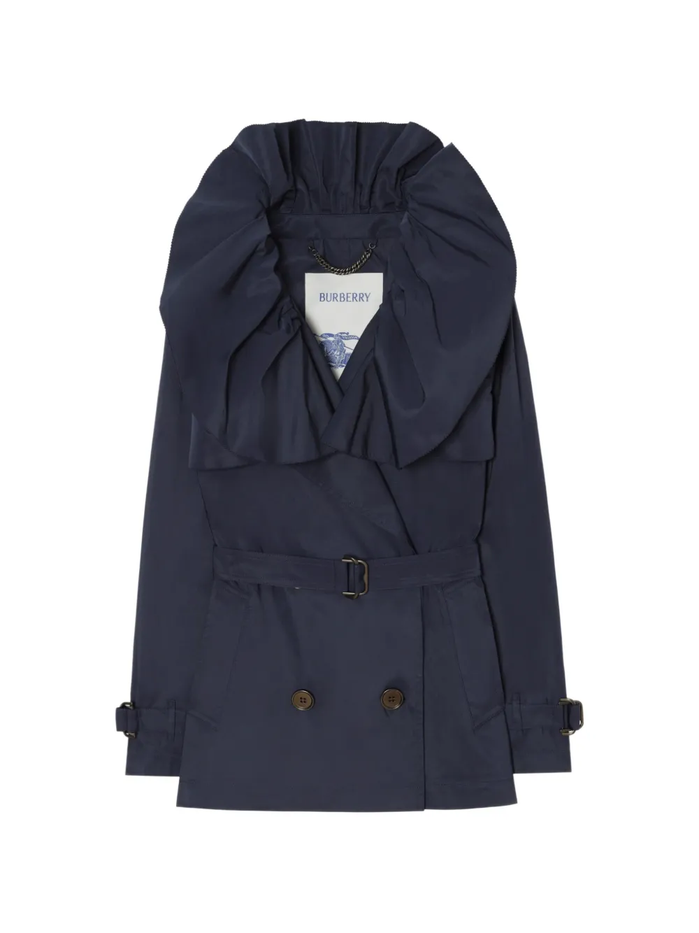 Burberry faille Clare trench jacket